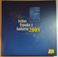 Album De Sellos De España Y Andorra De 2008 -  Editado Por Correos - Sin Sellos - Album Per Fogli Interi