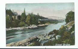 Postcard Scotland Aberdeenshire Dinnet Bridge Unused Commercial Series - Aberdeenshire