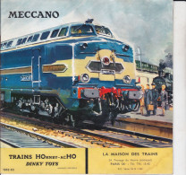 23-GF-1146 : CATALOGUE MECCANO TRAINS HORNBY-ACHO  DINKY TOYS - Français