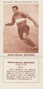 FOOTBALL - Image Biscuits REM - Abderrahman MAHJOUB - Racing Paris - Autres & Non Classés