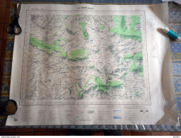 CARTE TOPOGRAPHIQUE CARROUGES PRE EN PAIL COUPTRAIN LA FERTE MACE ST DENIS SUR SARTHON Datée 1973 IGN - Cartes Topographiques