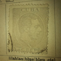 Kuba  - 1 Marke Von 1882  Gem. Scan - Cuba (1874-1898)