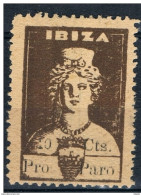 LOTE 2112 B   ///  (C150) GUERRA CIVIL   IBIZA - BALEARES   Fesofi 18 **MNH - Emissioni Nazionaliste