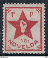 LOTE 2112 B   ///  (C100) GUERRA CIVIL   NOVELDA ( ALICANTE ) Fesofi 05 *MH Con Fijasellos - Nationalistische Uitgaves