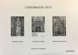 Prueba Impresion  Calcográfica 2012 Catedrales - Essais & Réimpressions