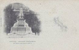 LUNEVILLE --  Monument Commémoratif Des Victoires De La Guerre 1870-71---carte Précurseur Nuage ............à Saisir - Luneville