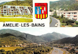 66 - UN ASPECT DE LA VILLE 3 VUES - Amélie-les-Bains-Palalda