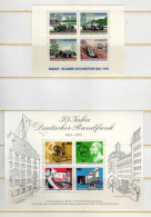 Allemagne - Berlin - (1971-73) - BF - Courses Automobiles - Radio - Neufs** - MNH - Bloques