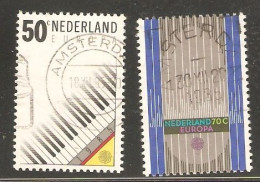 Netherlands - NVPH 1333-1334  Europa - Gebraucht