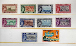 Bahamas - Elizabeth II -  Sites - Activites - Neufs* - MLH - 1963-1973 Autonomia Interna