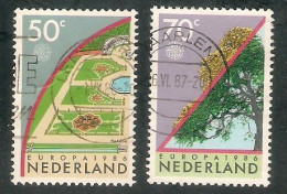 Netherlands - NVPH 1353-1354   Europa - Gebraucht