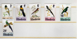 Rhodesie - 1977 - Oiseaux - Neufs** - MNH - Rhodesien (1964-1980)