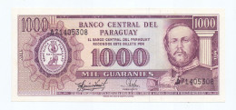 PARAGUAY - 1000 GUARANIES P-207 - AQUINO CORONEL SIGN. 1982-1994 UNC - Paraguay