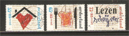 Netherlands - NVPH 1435-1437 - Gebraucht