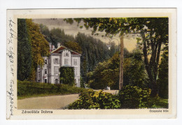 1927. KINGDOM OF SHS,SLOVENIA,DOBRNA MEDICAL SPA,POSTCARD,USED - Yougoslavie