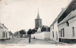 MEVERGNIES  La Place Voyagé En 1907 - Brugelette