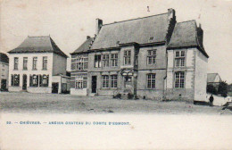 CHIEVRES  L'ancien Chateau Du Comte  Egmont  Voyagé En 1907 - Chièvres