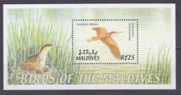 2002 Maldive Islands 3932/B514 Birds 7,00 € - Albatro & Uccelli Marini