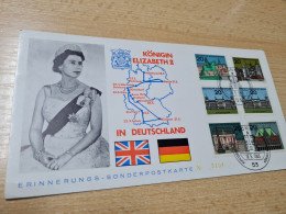 Postcard - Konigin Elizabeth II In Deutschland 1965 - Hommes Politiques & Militaires