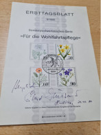 Ersttagblatt - Berlin, Curd Jurgens, Autograme - Storia Postale