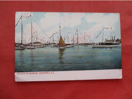 Glitter Added. Yachts In Harbor.    Newport Rhode Island > Newport  Ref 6245 - Newport