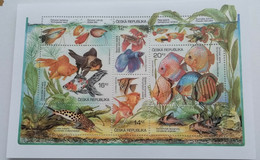 Czech Republic 2003, CZ BL19, Fische, Super Sheet, MNH - Nuovi