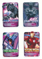 4 CARTES  MARVEL REVEIL TON POUVOIR - Marvel