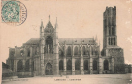 FRANCE - Limoges - Façade De La Cathédrale - Carte Postale Ancienne - Limoges