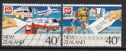 NEW ZEALAND 990-991,used,falc Hinged - Poste