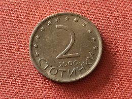 Münze Münzen Umlaufmünze Bulgarien 2 Stotinki 2000 - Bulgarien