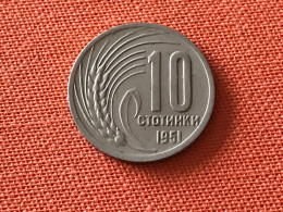 Münze Münzen Umlaufmünze Bulgarien 10 Stotinki 1951 - Bulgarije