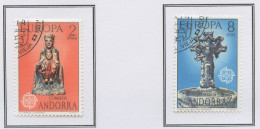 Andorre Espagnol - Andorra 1974 Y&T N°81 à 82 - Michel N°88 à 89 (o) - EUROPA - Used Stamps