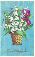 FLEURS, PLANTES ARBRES - Fleurs - Muguet Porte Bonheur - Carte Postale Ancienne - Bloemen