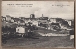 CPA 43 - SAUGUES - Vue Générale Méridionale - TB PLAN D'ensemble Du Village - Détails Maisons - Saugues