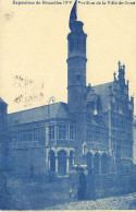 BELGIQUE - Exposition De Bruxelles 1910 - Pavillon De La Ville De Gand - Carte Postale Ancienne - Mostre Universali