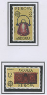 Europa CEPT 1976 Andorre Espagnol - Andorra Y&T N°94 à 95 - Michel N°101 à 102 *** - 1976
