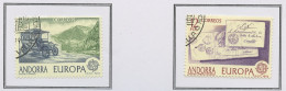 Andorre Espagnol - Andorra 1979 Y&T N°116 à 117 - Michel N°123 à 124 (o) - EUROPA - Used Stamps