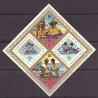 Burundi Block 25B MNH ** Scouting (1967) - Blocks & Kleinbögen