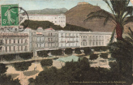 ALGÉRIE - Oran - Le Santa Cruz - La Place De La République - Carte Postale Ancienne - Oran