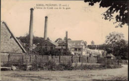 SOREL-MOUSSEL   L'USINE DE CROTH VUE DE LA GARE - Sorel-Moussel