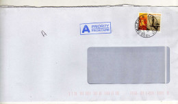 Enveloppe SUISSE HELVETIA Oblitération 1212 GENEVE 6 LES EAUX VIVES 10/01/2001 - Poststempel