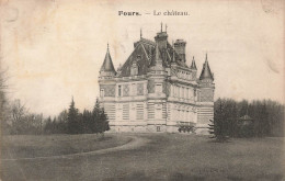 FRANCE - Fours - Le Château - Carte Postale Ancienne - Nouvelle Calédonie