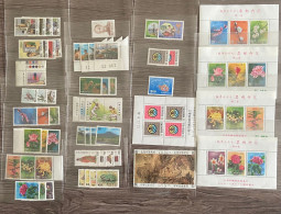 Rep China Taiwan 1988 Complete Year Stamps - Années Complètes