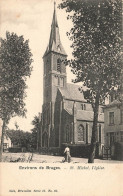 BELGIQUE - Environs De Bruges - Saint-Michel - L'église - Carte Postale Ancienne - Brugge