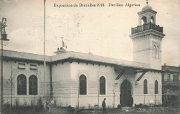 BELGIQUE - Exposition Bruxelles 1910 - Pavillon Algérien - Carte Postale Ancienne - Mostre Universali