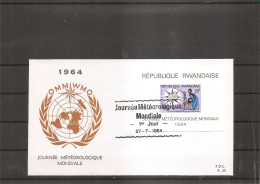 Rwanda - Météorologie ( FDC De 1964 Avec BF à Voir) - 1962-1969