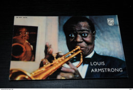 A10161          PHOTOCARD, LOUIS ARMSTRONG - Musik Und Musikanten