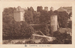 LUXEMBOURG - Luxembourg Ville - Les Tours Du "Rham" - Carte Postale Ancienne - Lussemburgo - Città