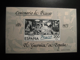 PICASSO Centenary 1981 Guernica Bloc ** Unhinged SPAIN Painting - Picasso