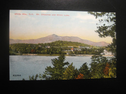 WHITE MOUNTAINS New Hampshire Mountain Chocorua And Silver Lake Postcard USA - White Mountains